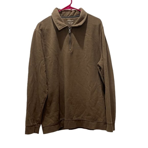 Men's Pullover, croft & barrow , XL, Brown, Preloved in Good Condition - Picture 2 of 5